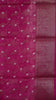 Dola Silk Saree Elephant print-Pink thumbnail