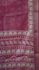Dola Silk Saree Elephant print-Onion pink thumbnail