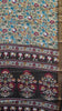 Dola Silk Saree Floral Zari Lines-Beige thumbnail
