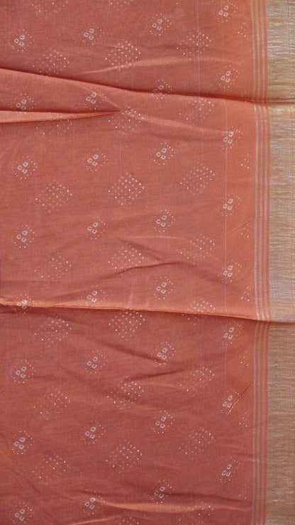 Dola Silk Saree Bandhini Print-Black