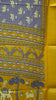 Dola Silk Saree Elephant Print-Lavender thumbnail