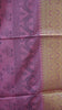 Dola Silk Saree Elephant Print-Green thumbnail