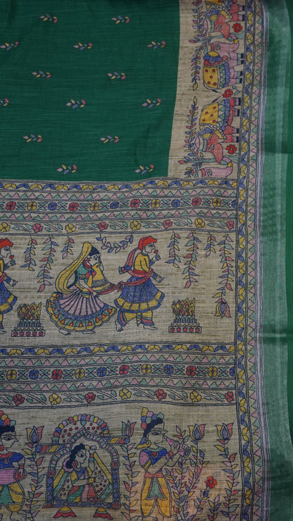 Semi Linen - Green