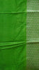 Dola Silk Saree Floral Print-Light Green thumbnail
