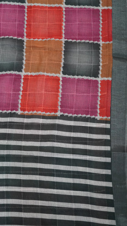 Semi Linen - Body Checks Grey