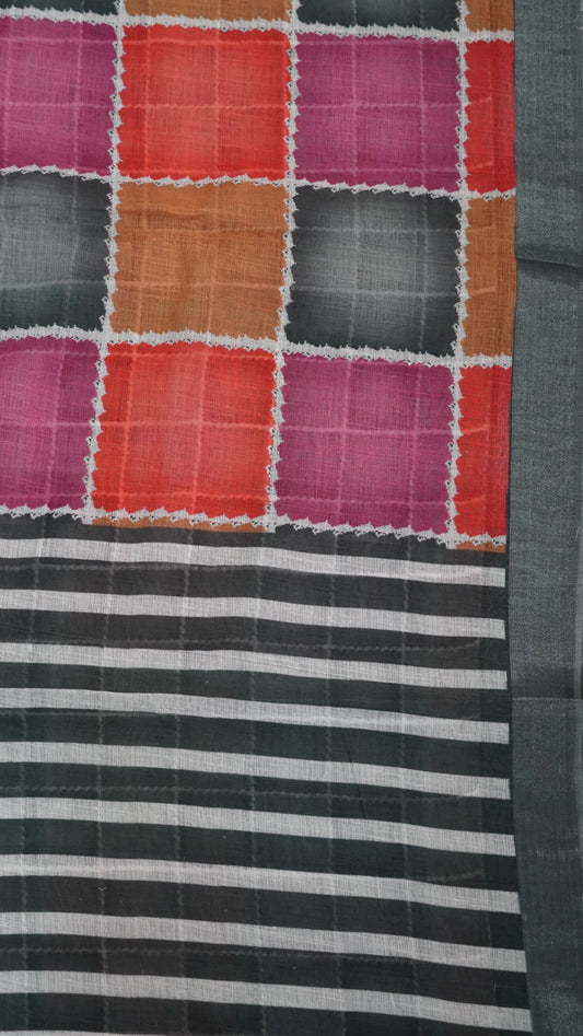 Semi Linen - Body Checks Grey