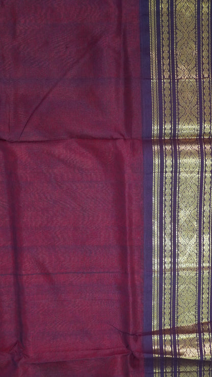 Pure Silk Cotton -Orange