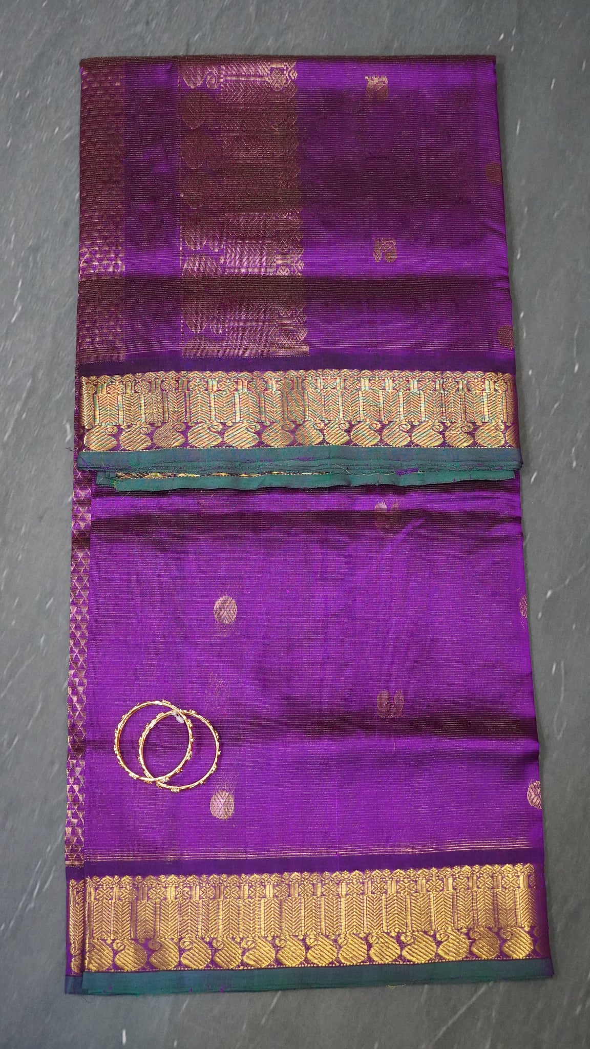 Pure Silk Cotton - Vairaoosi Purple