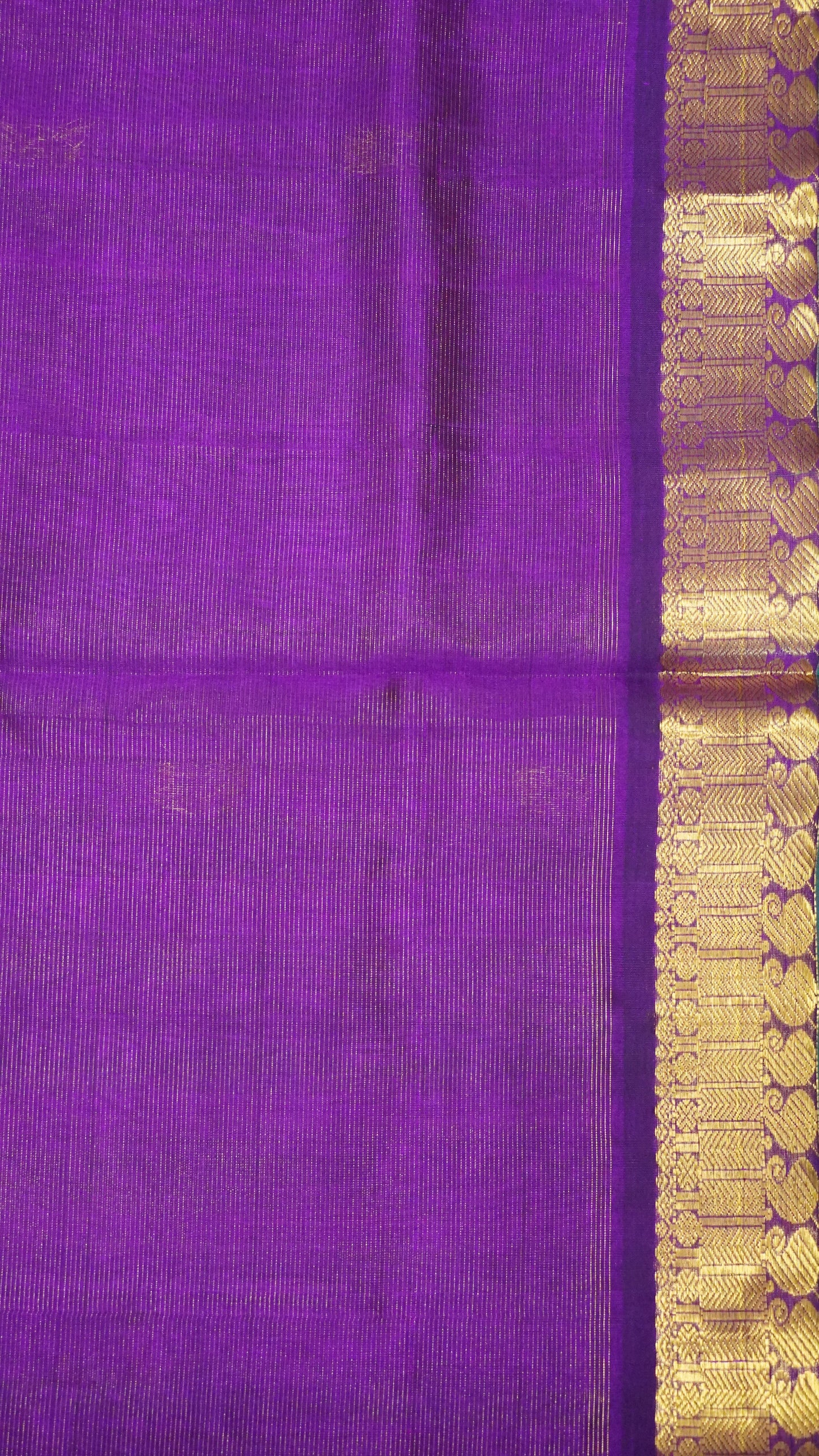 Pure Silk Cotton - Vairaoosi Purple