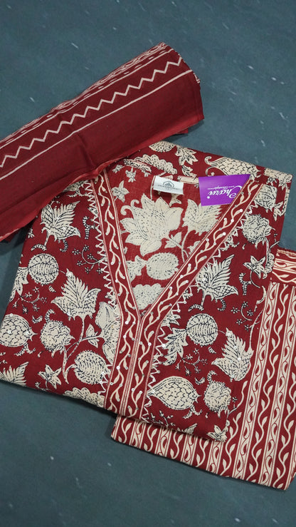 3 Pcs Kurti Set