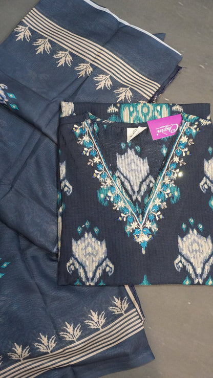 3 Pcs Kurti Set