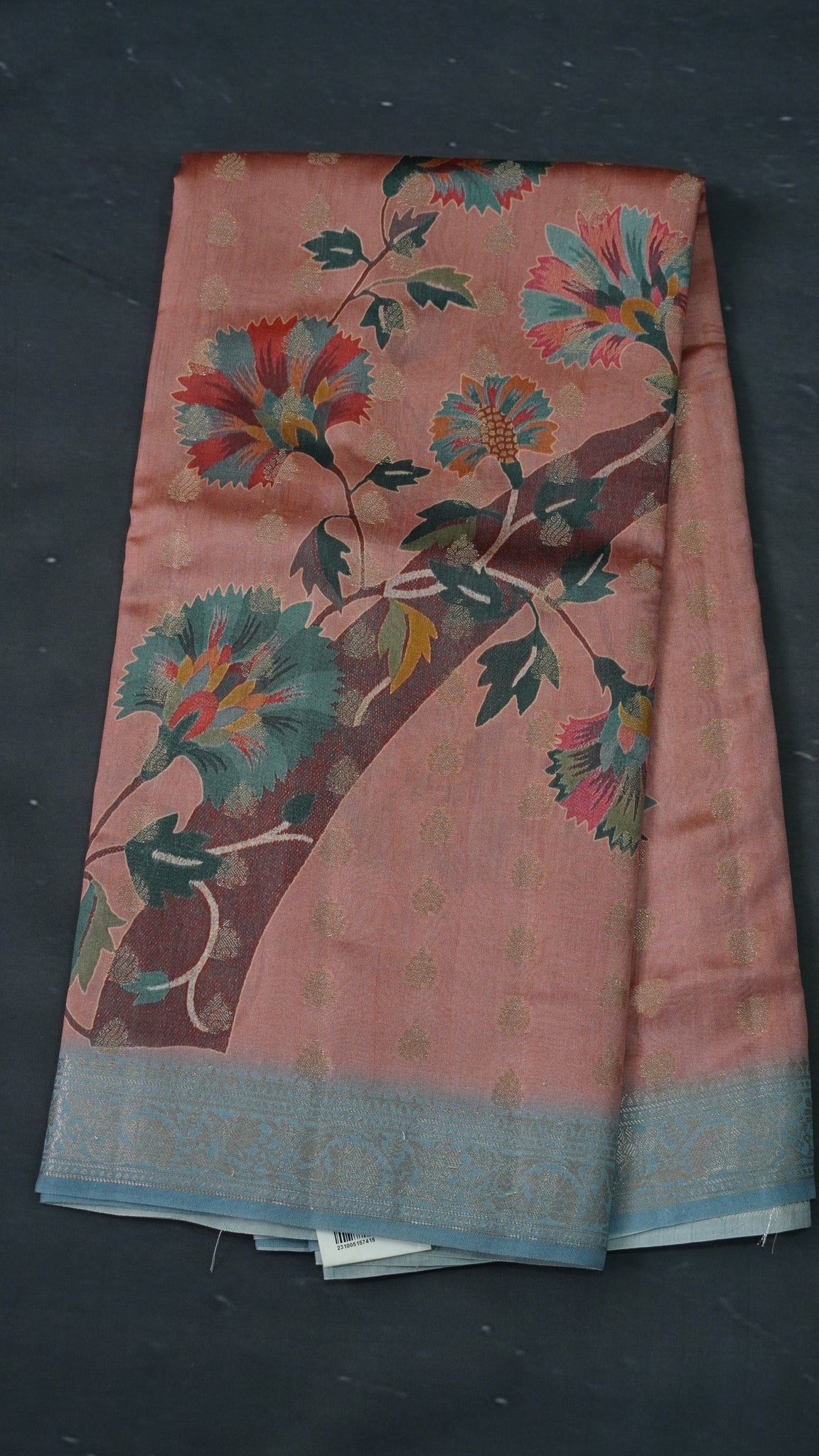 Pure Banarasi Saree Chiniya Silk - Light Pink