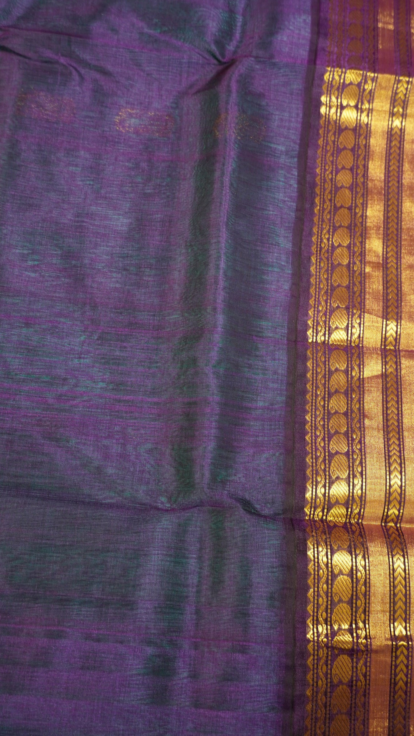 Pure Silk Cotton-Ramar Green