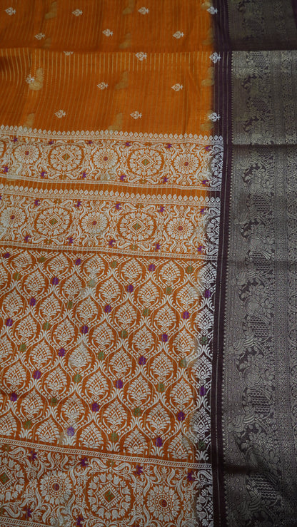 Dola Saree - Orange