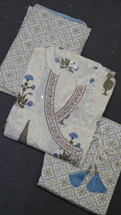 3 Pcs Salwar Set