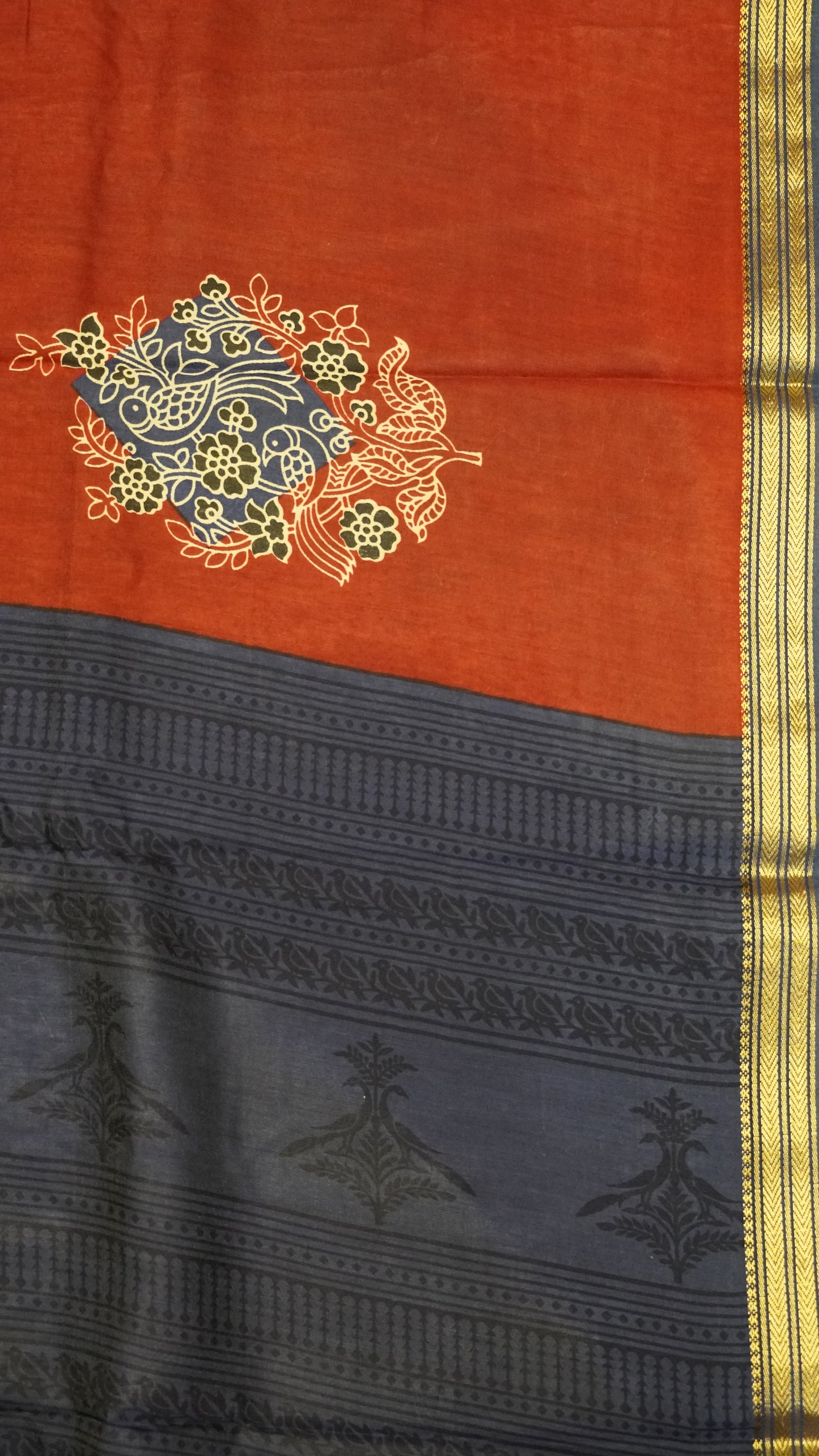 Soft Viscose Saree-Maroon