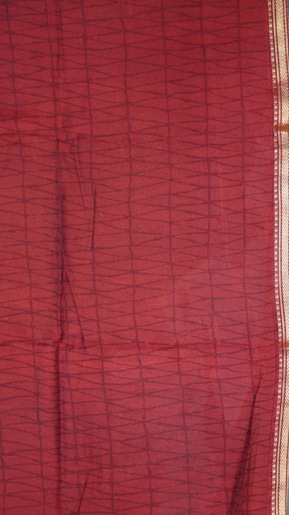 Soft Viscose Saree- Black