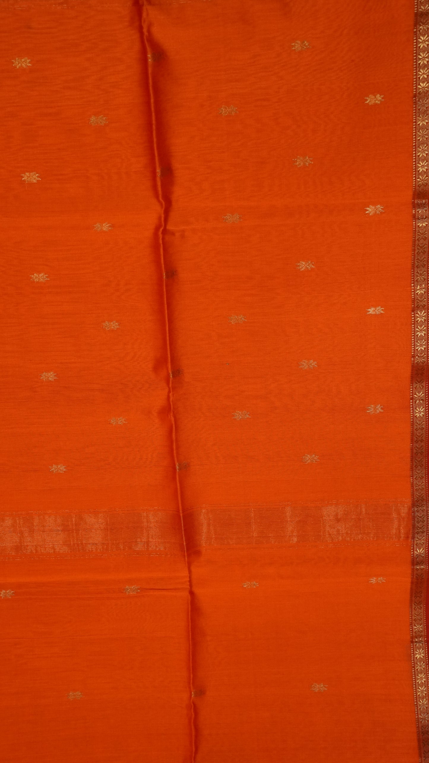 Maheswari Saree - Orange