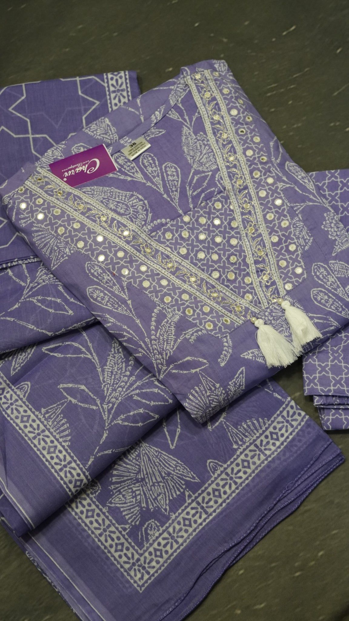 3 Pcs Salwar Set
