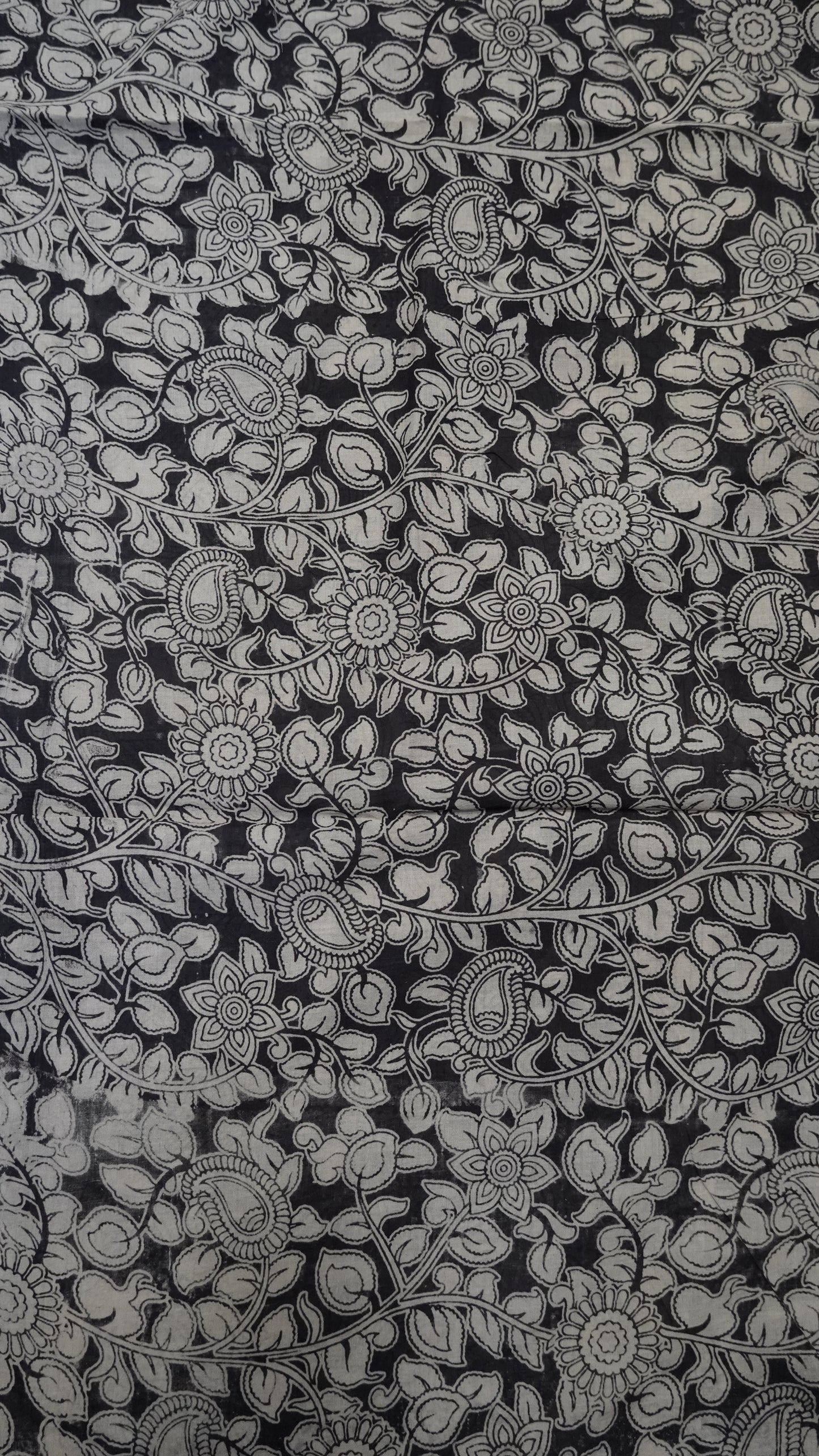 Kalamkari Saree- Black