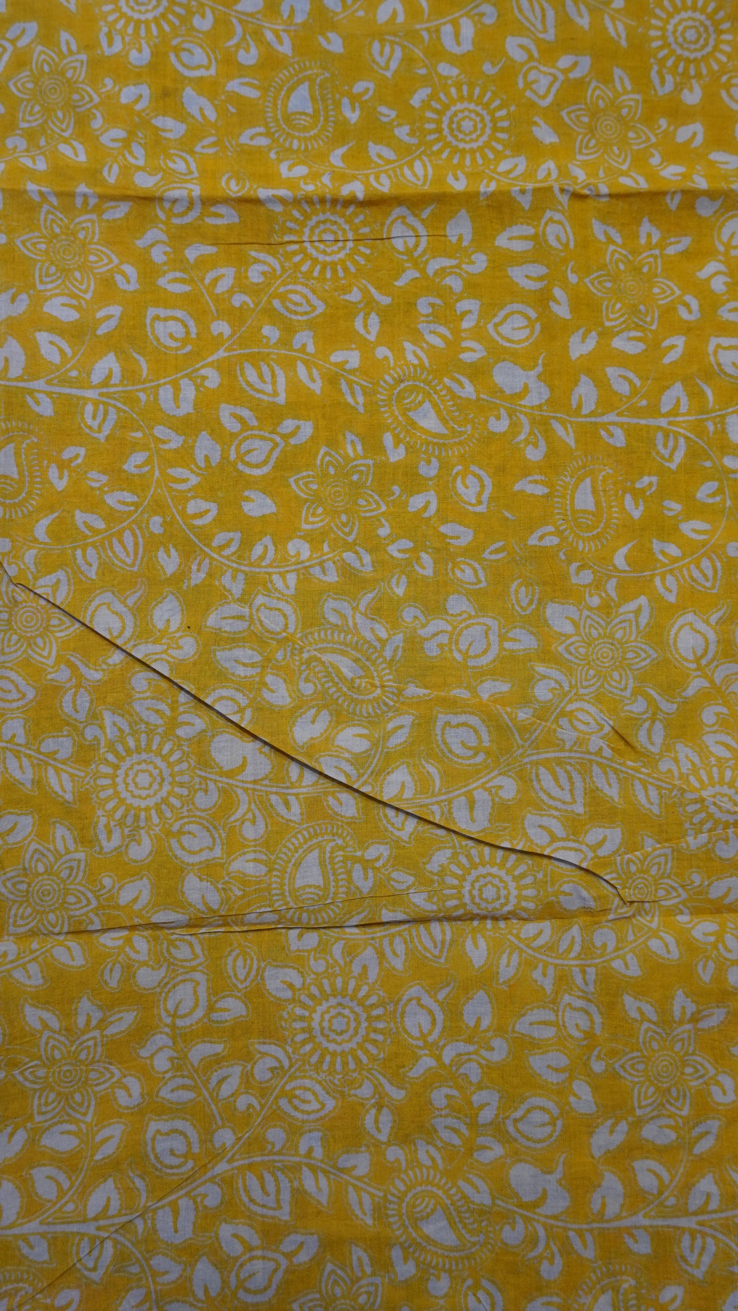 Kalamkari Saree-Beige-Pink