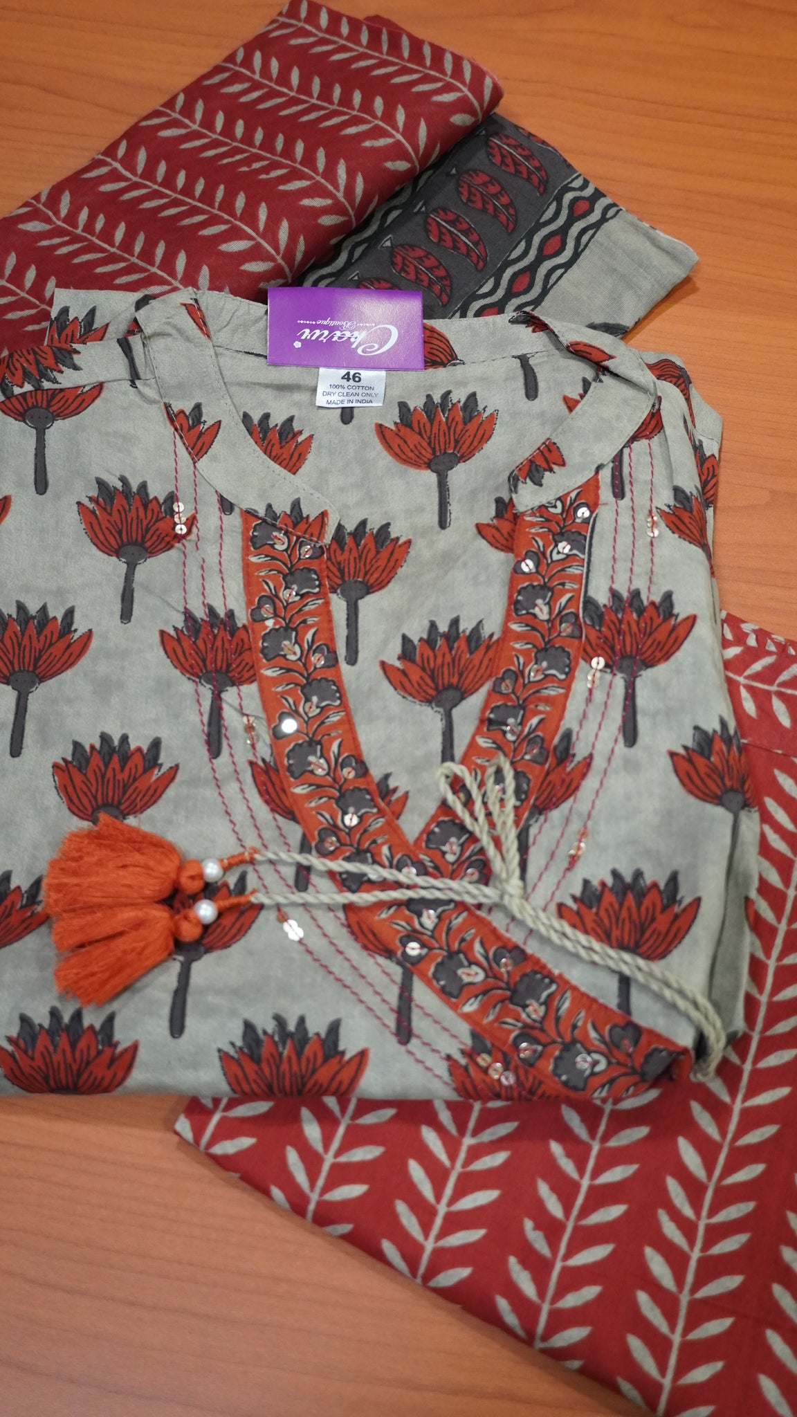 3 Pcs Salwar Set