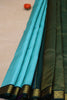 Akshayam-Pure Kanjivaram Saree Korvai Border-Green thumbnail