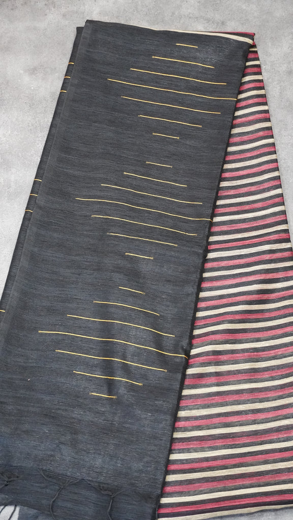 Matka Tussar-Black
