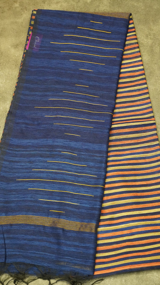 Matka Tussar-Blue