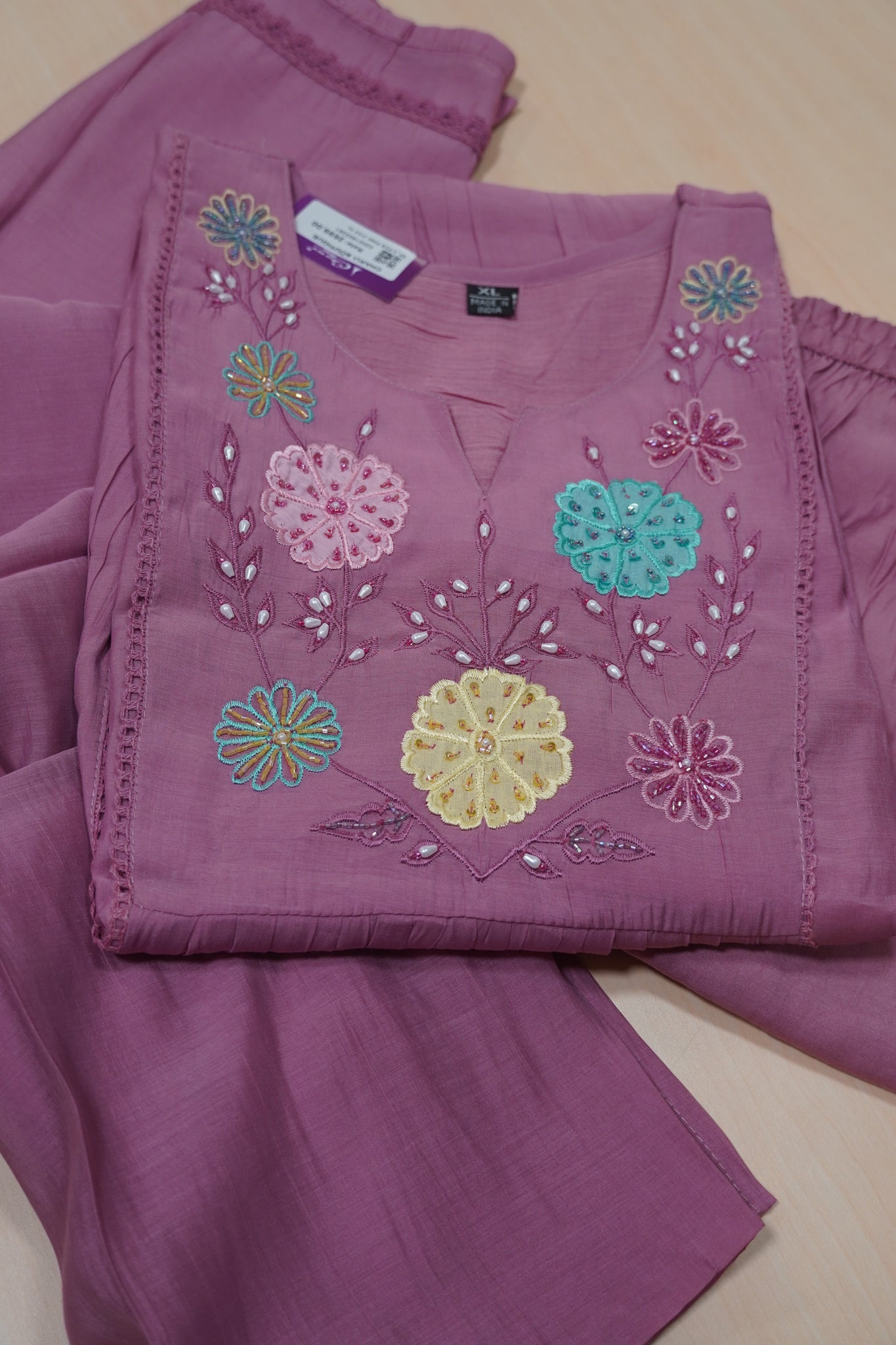 3 Pcs Kurti Set