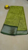 Dola Silk Saree Figure Print Green thumbnail