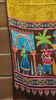 Dola Silk Saree Figure Print Yellow thumbnail