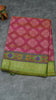 Semi Pattola Saree Kolam Print - Onion Pink thumbnail
