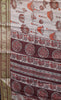 Malai Cotton Saree Mangalgiri Border - Onion Pink thumbnail