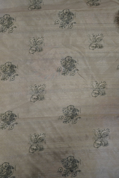 A Kota Saree - Embroidery Border - Elachi Green