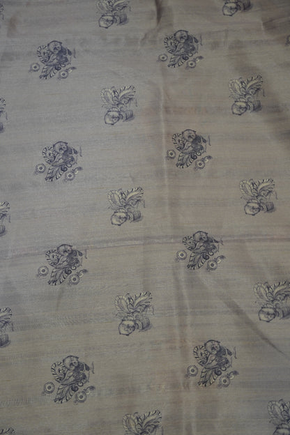 A Kota Saree - Embroidery Border - Light Purple