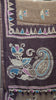 Semi Tussar Saree With Zari Checks - Chocolate Brown thumbnail
