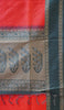 Semi Tussar Saree With Rettapet Border - Rani Pink thumbnail