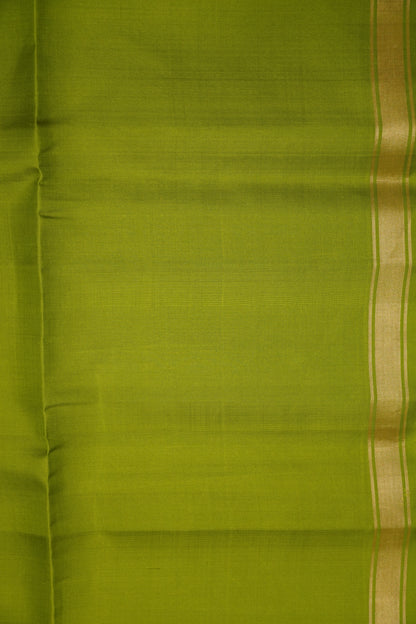 Pure Silk Saree - Zari Lines Brown