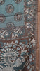 Semi Tussar Saree With Zari Checks And Figure Prints - Sea Green thumbnail