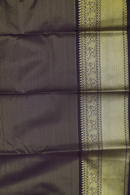 Semi Silk Saree - Orange