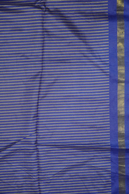 Semi Tussar Saree - Round Motif Lavender