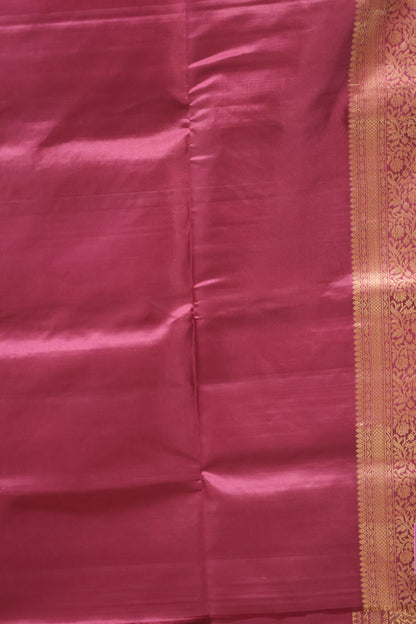 Pure Soft Silk Saree - Brown - Arakku