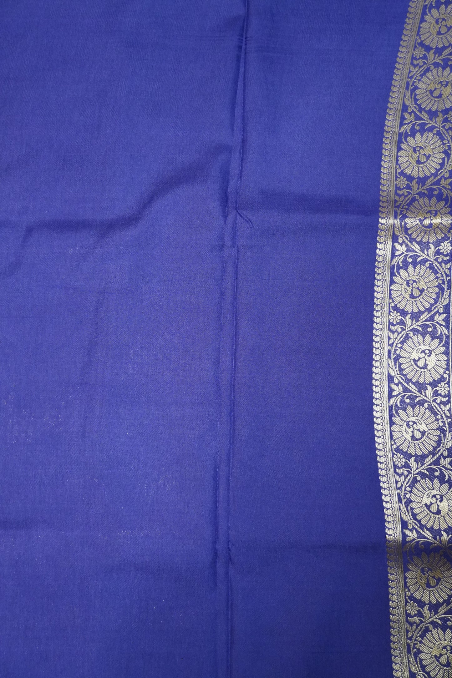 Banarasi Crepe Saree- Voilet
