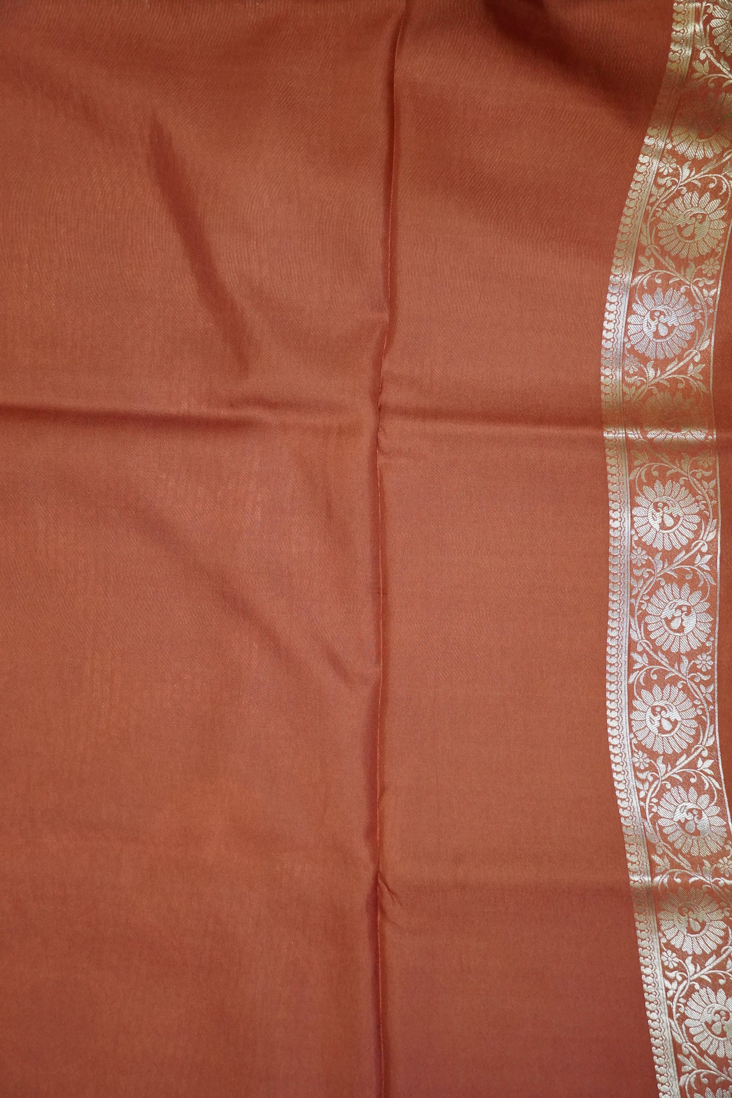 Banarasi Crepe Saree - Honey