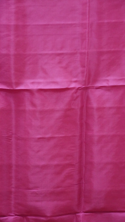 Pure Soft Silk Saree 1  1/2 Warp - Mustard to Purple