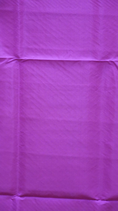 Pure Soft Silk Saree 1  1/2 Warp - Green to Purple