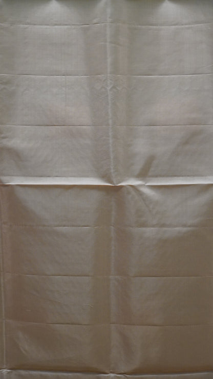 Pure Soft Silk Saree 1  1/2 Warp - Teal Green to Beige