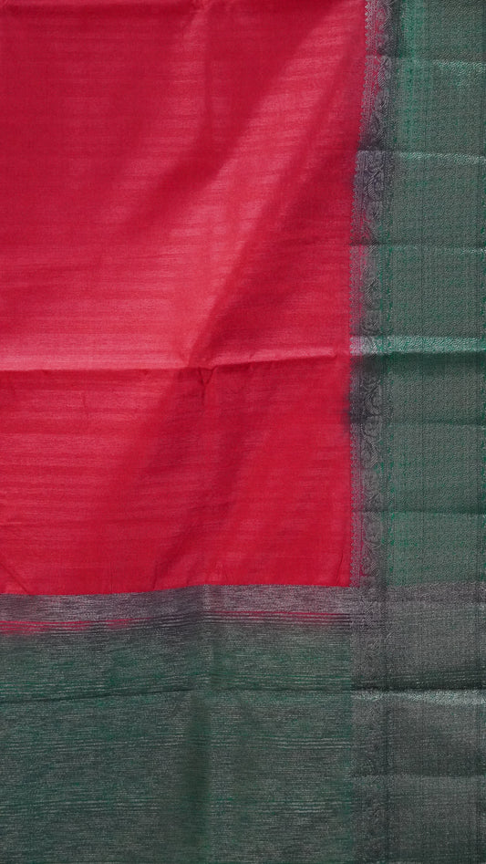 Matka Tussar-Maroon