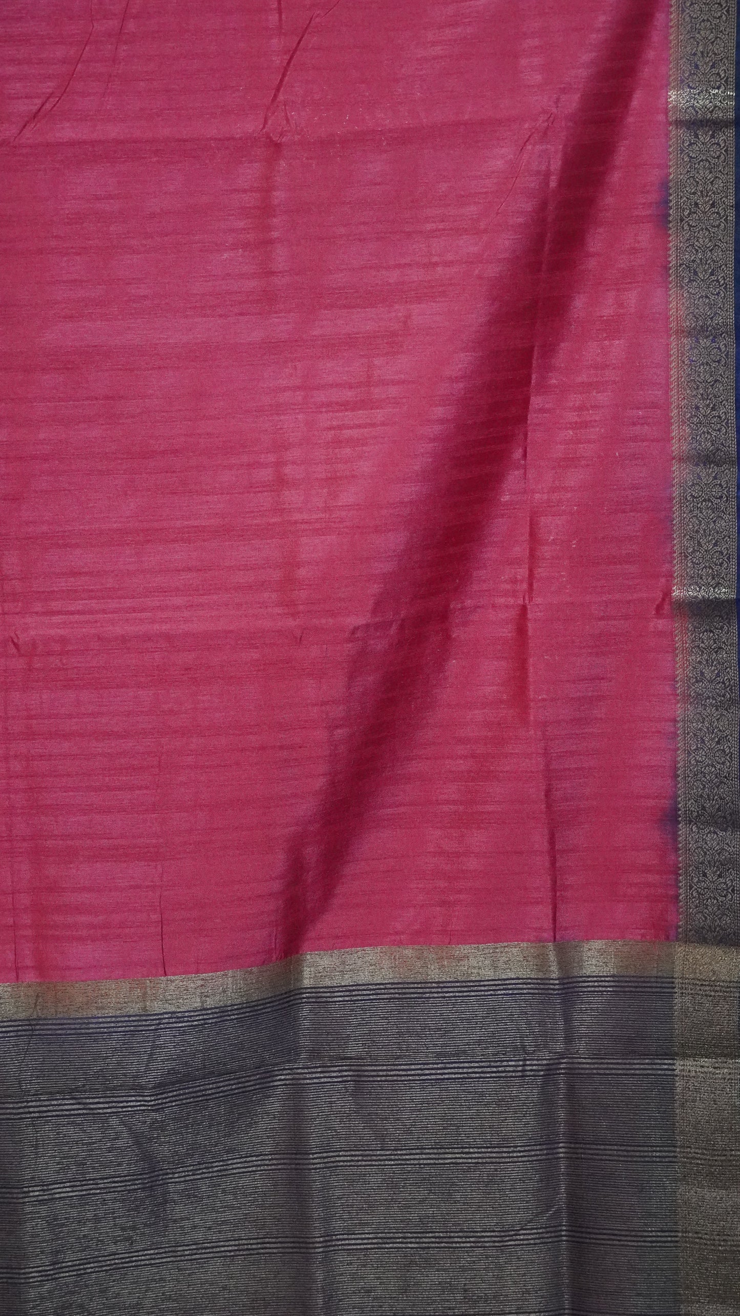 Matka Tussar- Muted Maroon